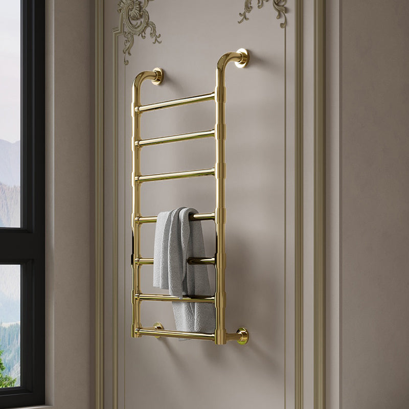 P&Bhusri gold radiator towel rail K05