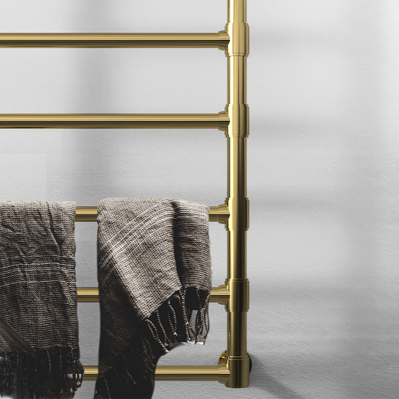 P&Bhusri gold radiator towel rail K05